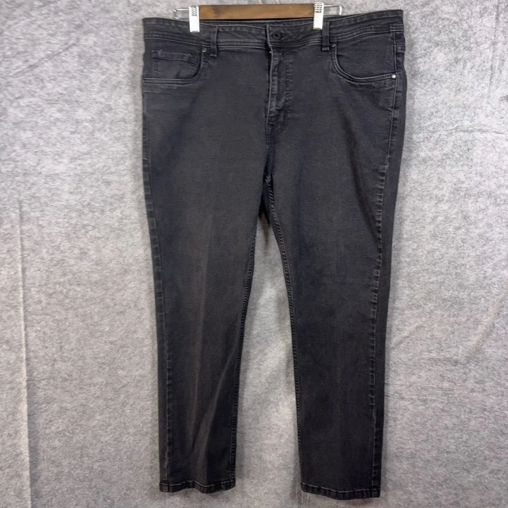 The Perfect Jean NYC Slim Fit Jeans Mens 40x30 Black Stretch‎